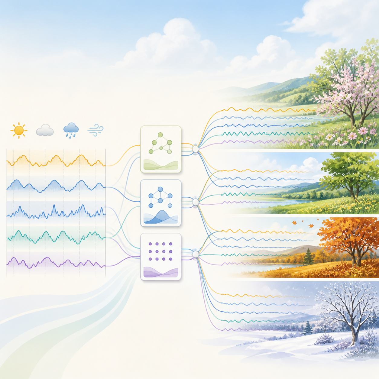 WeatherSynth: A Modular Framework for Multivariate Weather Generation, Model Selection, and Climate Conditioning